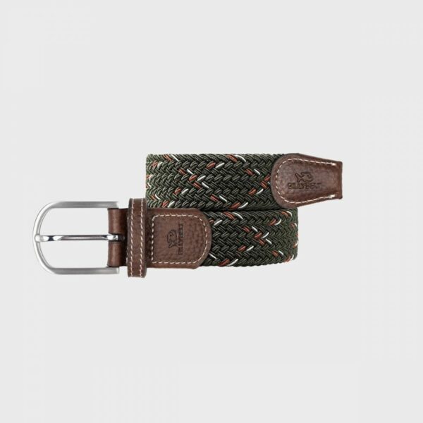 Ceinture Tanzanie tressée élastique