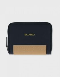 Portefeuille en PU Bleu Marine