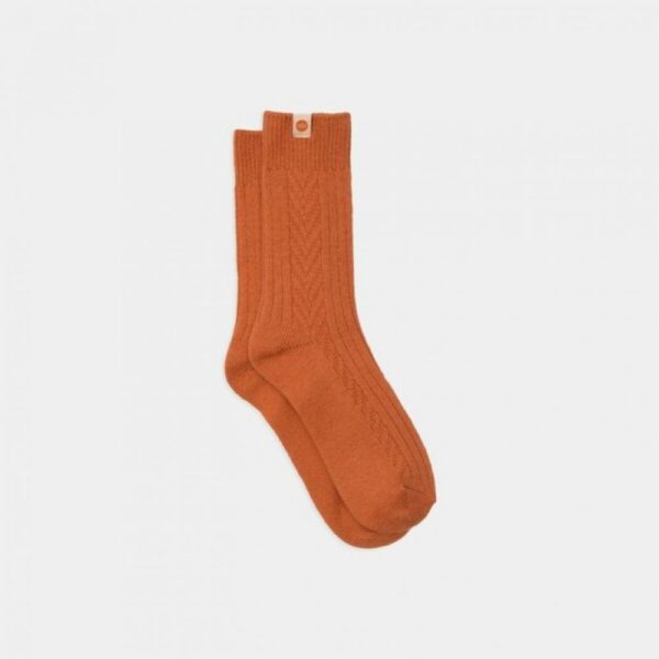 Chaussettes en laine - Terre battue