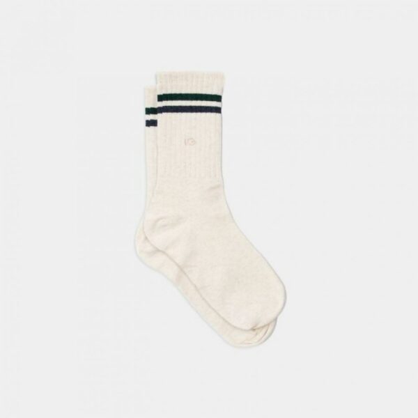 Chaussettes Retro - Chinée en coton peigné