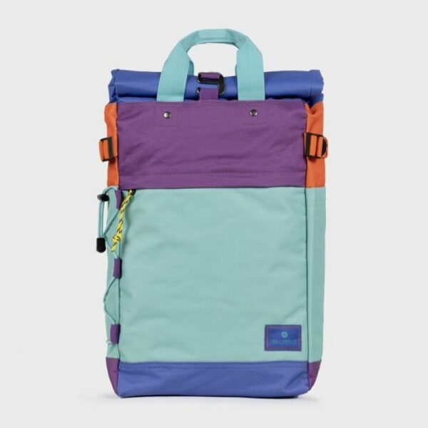 Sac à dos Roll-top - Multicolore 100% polyester recyclé