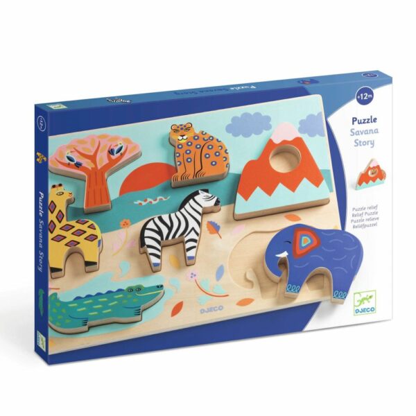 Puzzles relief Savana Story