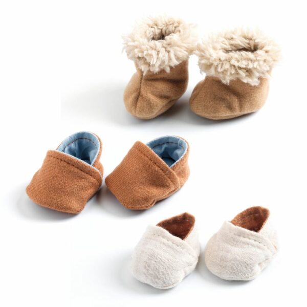Poméa 3 paires de chaussons