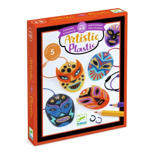 Artistic Plastic Porte-clefs catcheurs