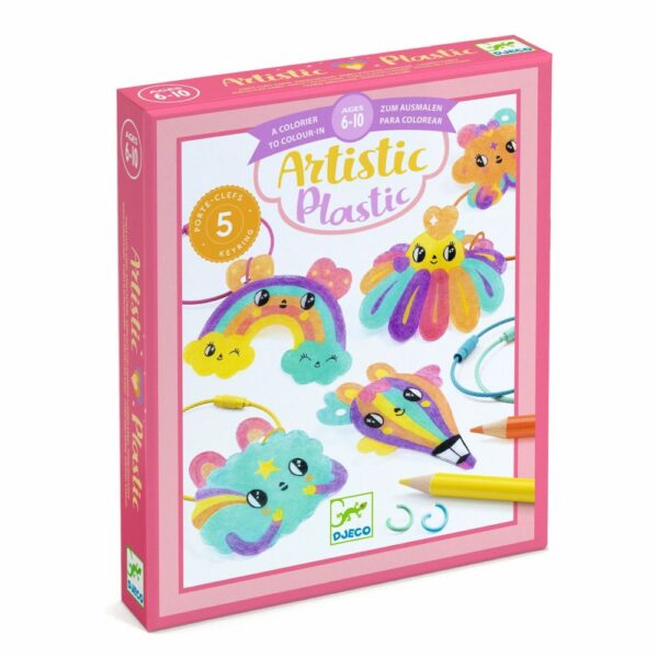 Artistic Plastic Porte-clefs kawaï