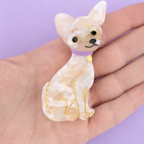 Pince à cheveux Chihuahua