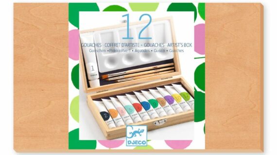 12 Gouaches - Coffret d'artiste
