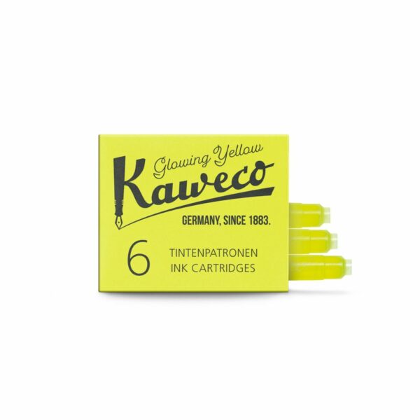 Kaweco Cartouches d'encre Jaune Fluo