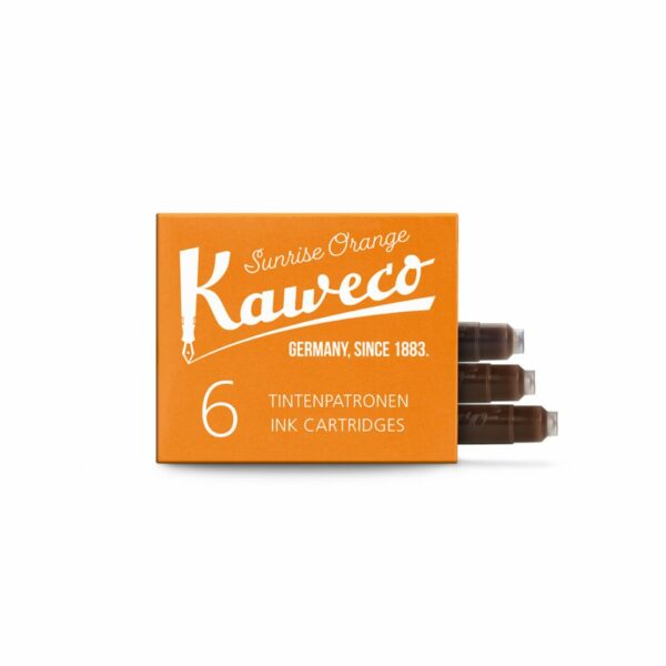 Kaweco Cartouches d'encre Sunrise Orange