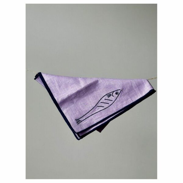 Serviette Poisson - Lot de 2
