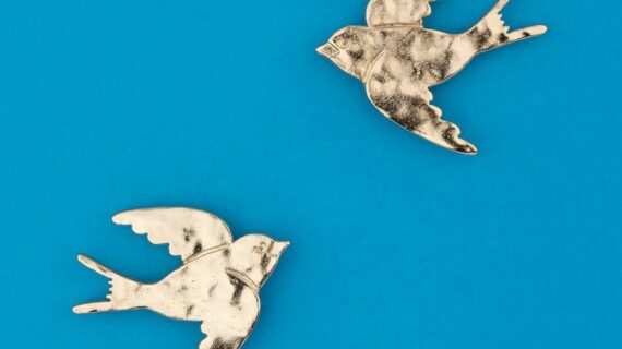 Boucles d'oreilles Hirondelle