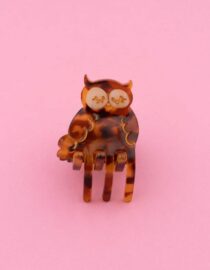 Mini pince à cheveux Hibou