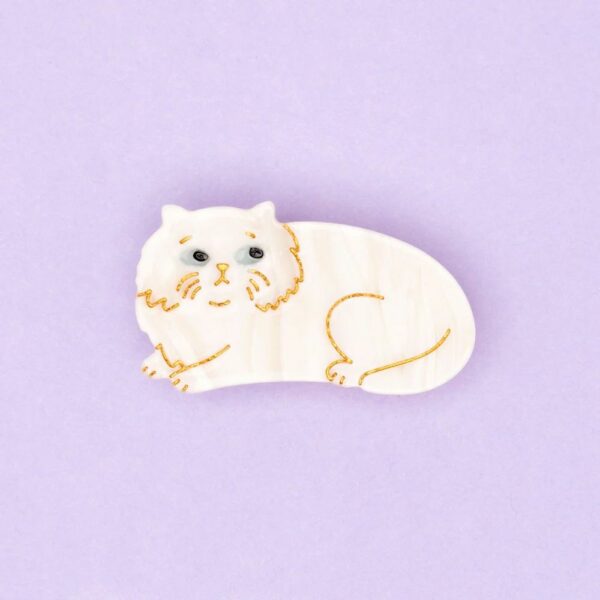 Barrette Chat Persan