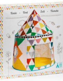 Cabane multicolore