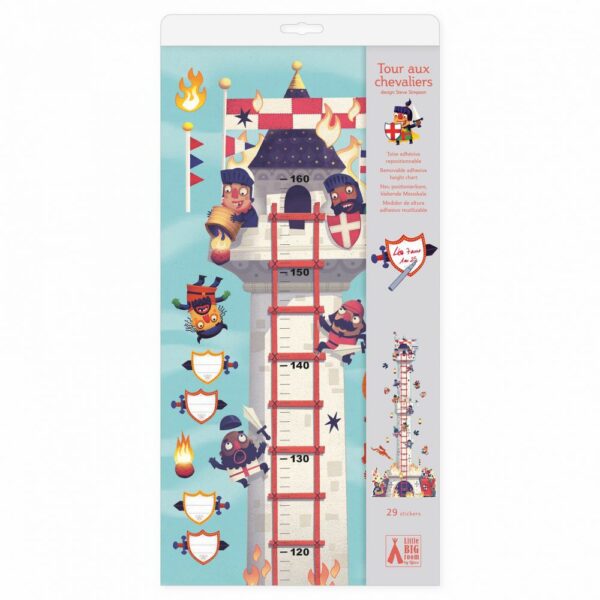 Stickers toises Tour aux  chevaliers