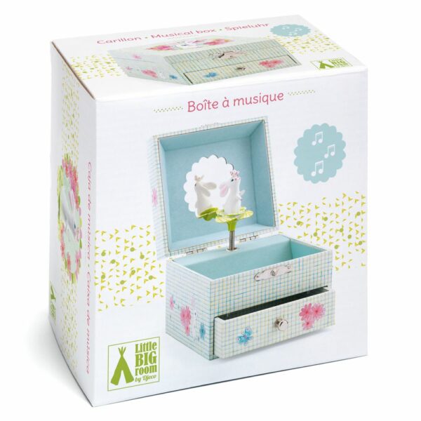 Coffret boite à musique Chanson du lapin choux
