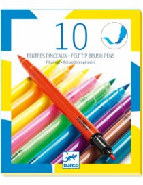 Les couleurs des grands 10 feutres pinceaux - Pop