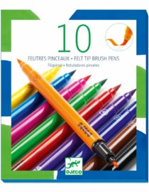 Les couleurs des grands 10 feutres pinceaux - Classique