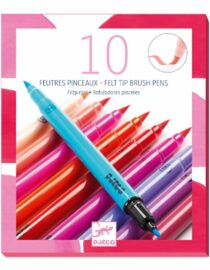 Les couleurs des grands 10 feutres pinceaux - Sweet