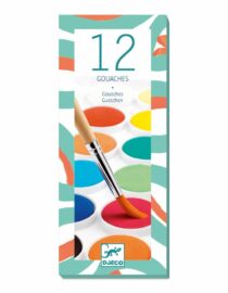 Les couleurs des grands 12 pastilles gouaches Classique