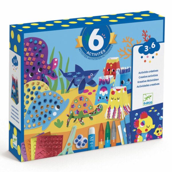 Coffret multi-activités des petits La mer et ses plaisirs