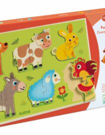 Puzzles éducatif bois Coucou-cow