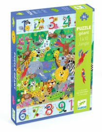 Puzzles géants 1 à 10 Jungle