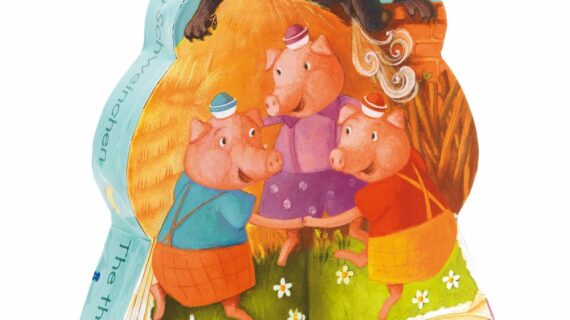 Puzzles silhouettes Les trois Petits cochons - 24 pcs