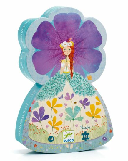 Puzzles silhouettes La princesse du printemps - 36 pcs