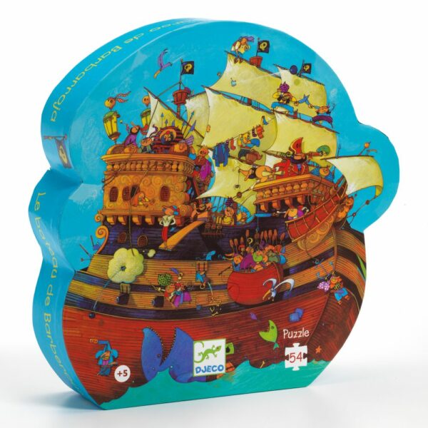 Puzzles silhouettes Le bateau de Barberousse - 54pcs