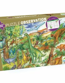 Puzzles observation Dinosaures 100 pcs + livret
