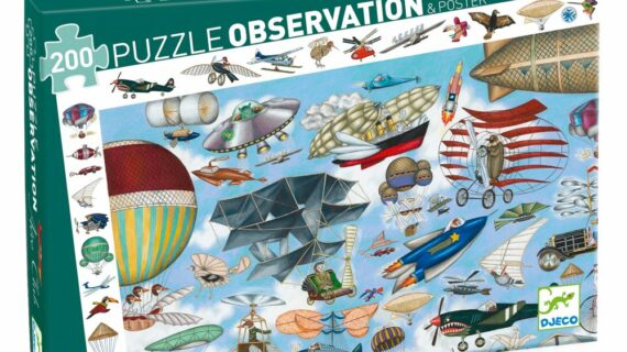 Puzzles observation Aéro Club - 200 pcs