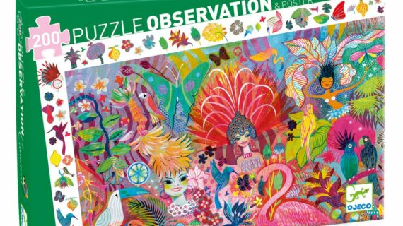 Puzzles observation Carnaval de Rio - 200 pcs