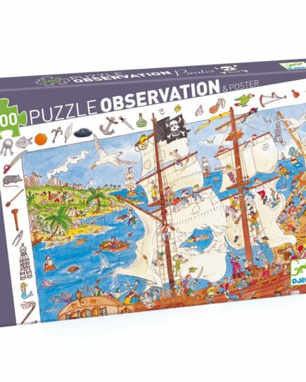 Puzzles observation Les pirates - 100 pcs