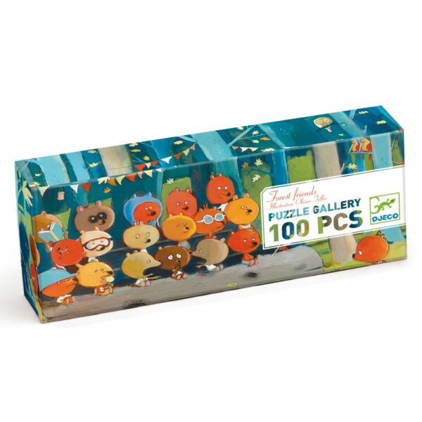 Puzzles Gallery Forest friends - 100 pcs