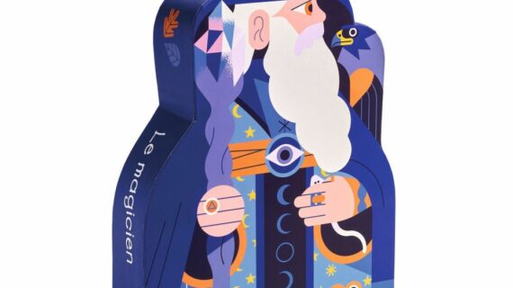 Puzzles silhouettes Le magicien au sceptre de cristal - 36