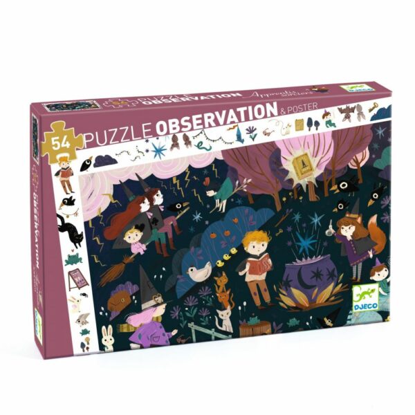 Puzzles Observation Apprentis sorciers - 54 pcs