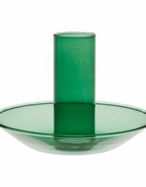 Bougeoir Funky Vert D10xh8cm