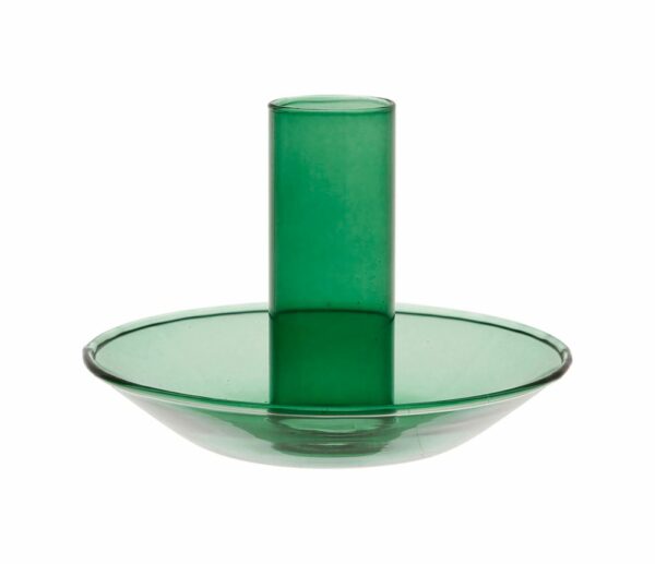 Bougeoir Funky Vert D10xh8cm