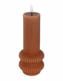 Bougie Led Pilier Terr D7.5h21