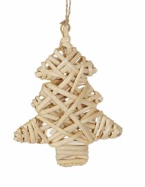 Pendeloque Sapin Santa Nt 9x12