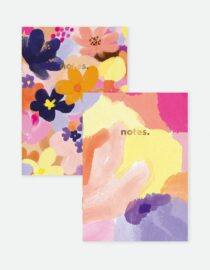 Duo Jardin de Fleurs - Carnet de Poche A6 DUO