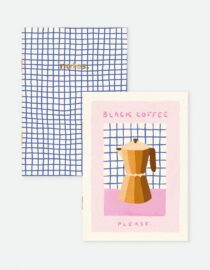 Duo Black Coffee - Carnet de poche A6 DUO