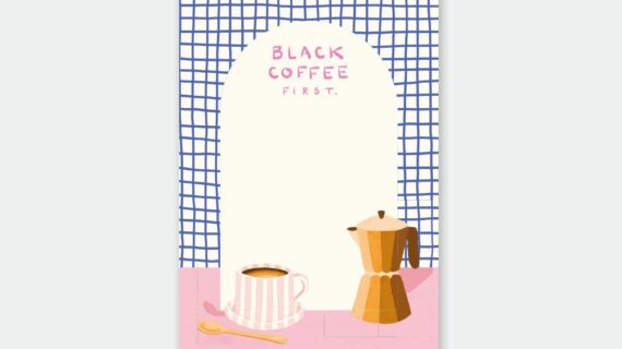 Café noir - Bloc-notes