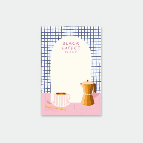 Café noir - Bloc-notes