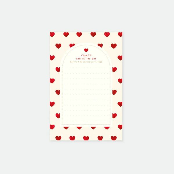 Coeur - Bloc-notes