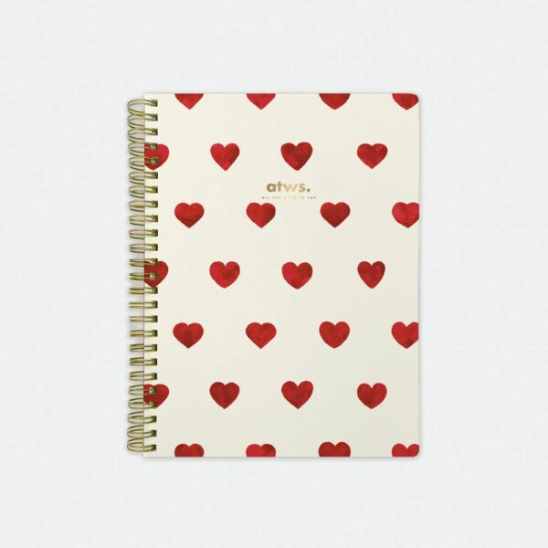Coeur - Cahier à spirale