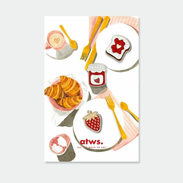 Lot de 3 Pin's - Jam Lover