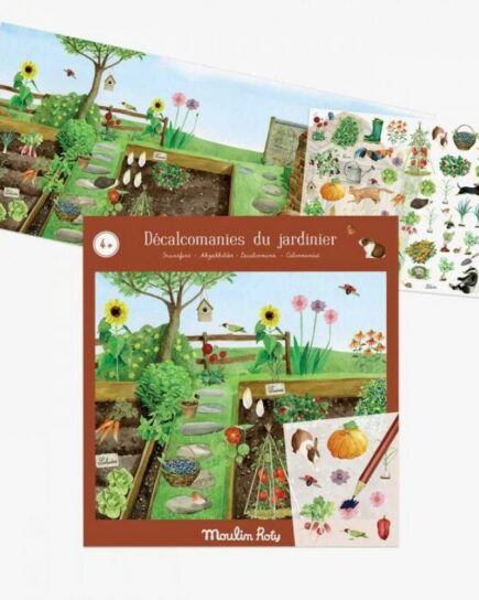 Décalcomanies Le jardinier Le jardin du Moulin