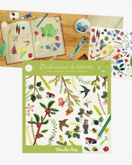 Décalcomanies Le botaniste Le jardin du Moulin